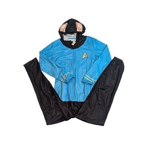 New with Tags Star Trek Spock Uniform Onesie Medium Unisex Star Trek Cosplay